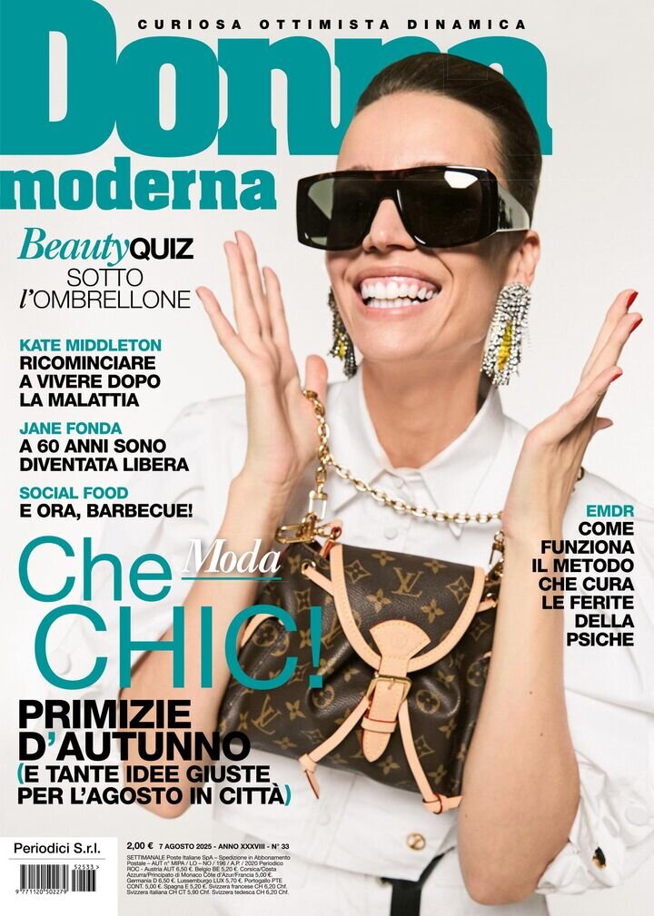 Copertina Donna Moderna 07/08/2025
