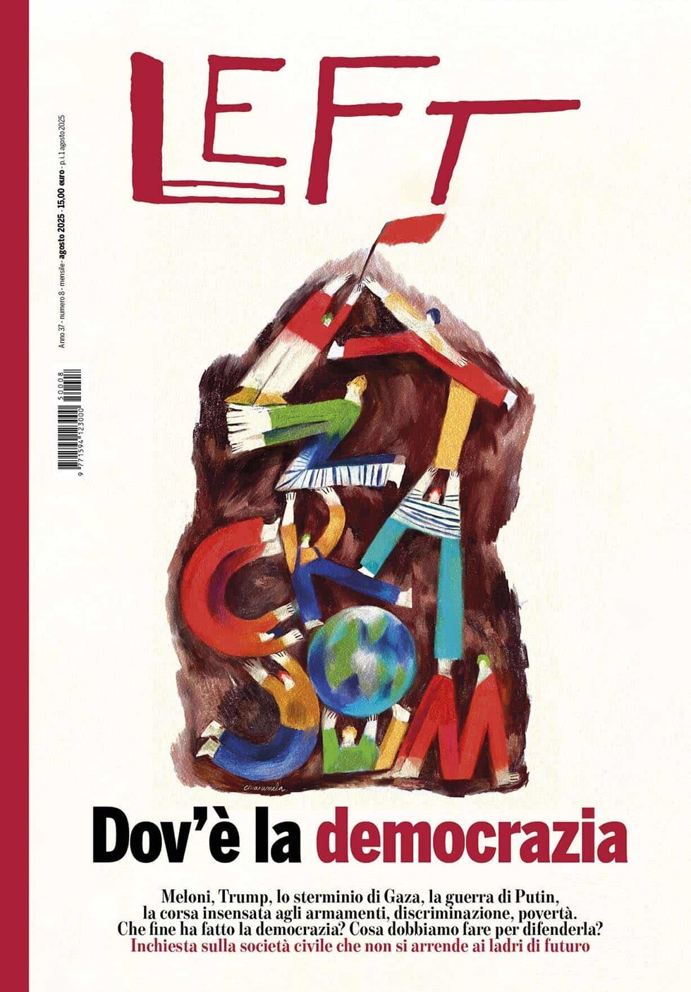 Copertina Left 08/08/2025
