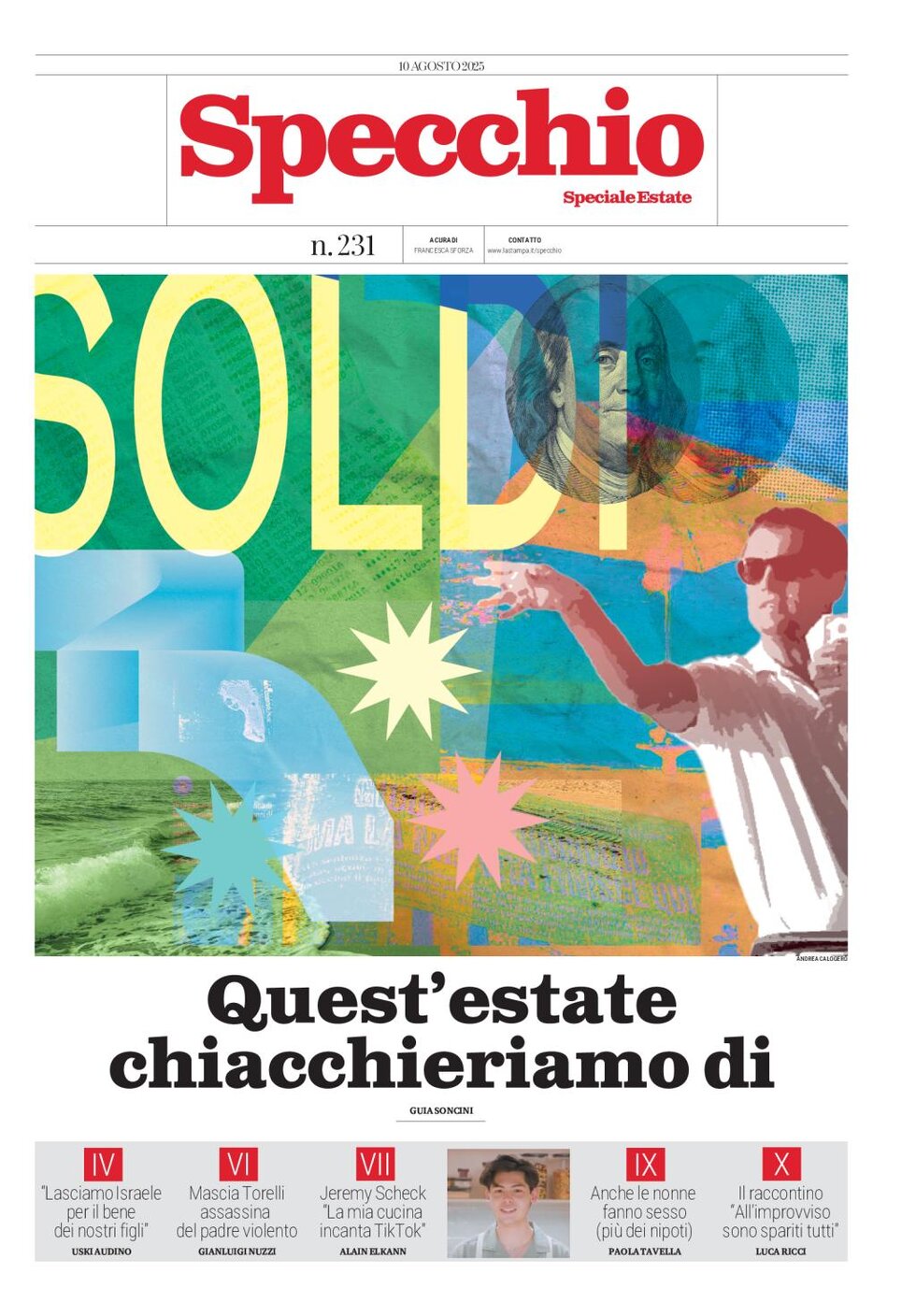 Copertina Specchio 10/08/2025
