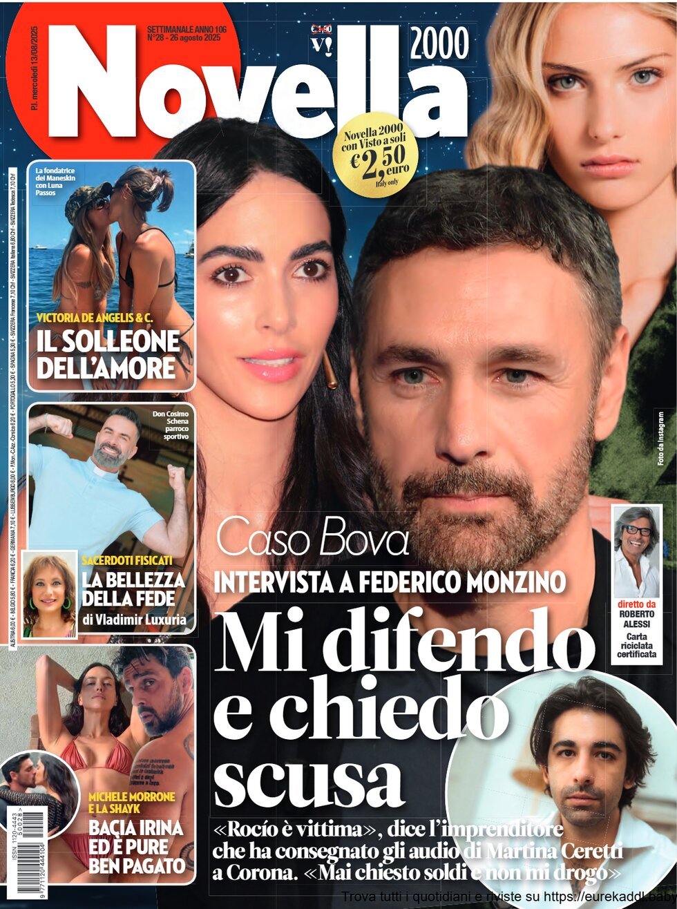 Copertina Novella 2000 14/08/2025