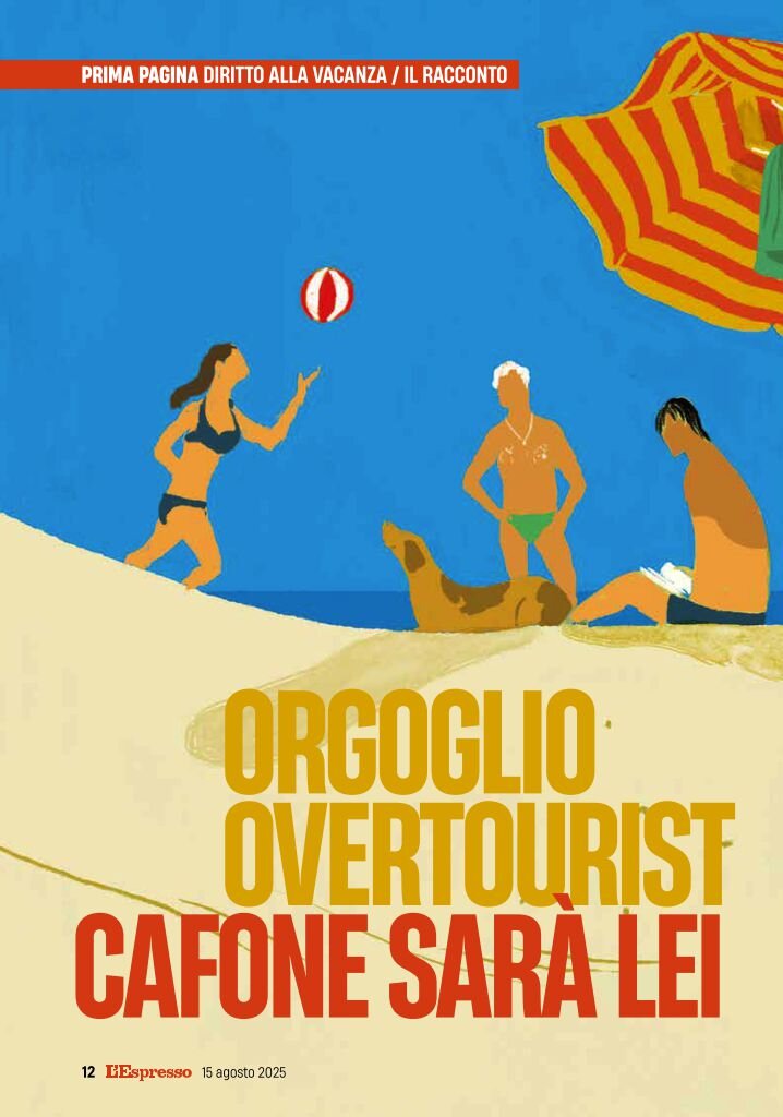 Copertina L'Espresso 15/08/2025