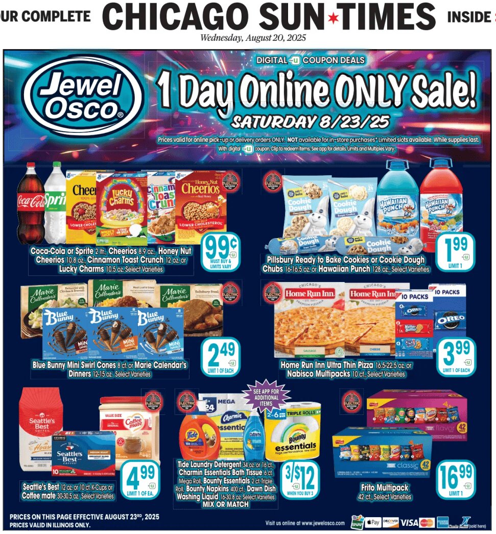 Prima Pagina Chicago Sun-Times 20/08/2025