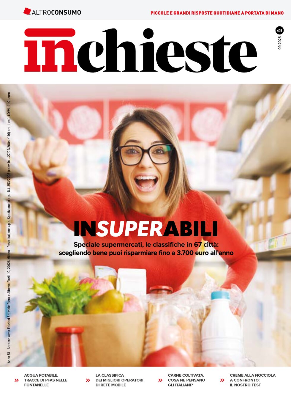 Copertina Inchieste (Altroconsumo) 01/09/2025