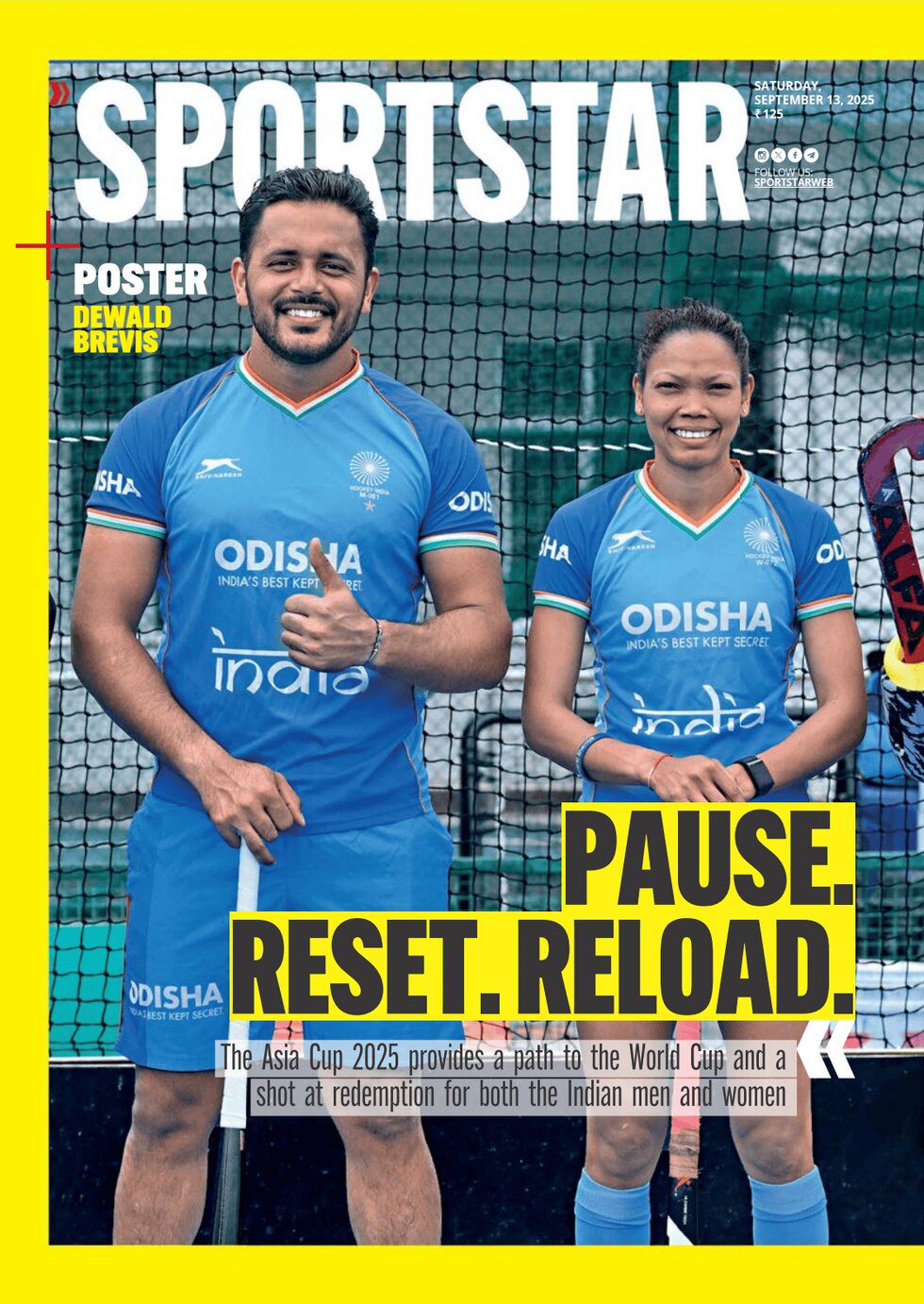 Copertina Sportstar 05/09/2025