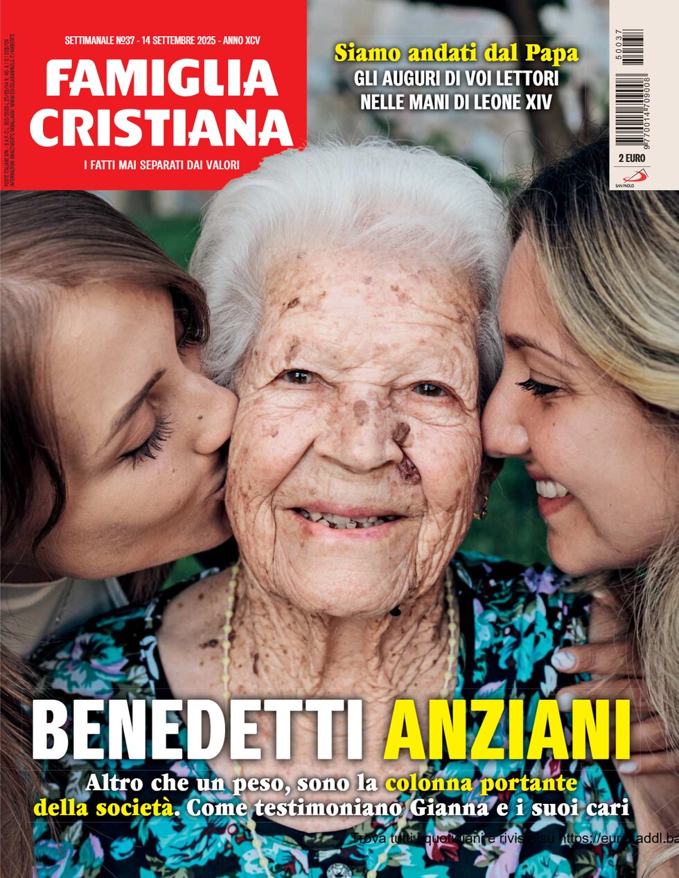 Copertina Famiglia Cristiana 12/09/2025