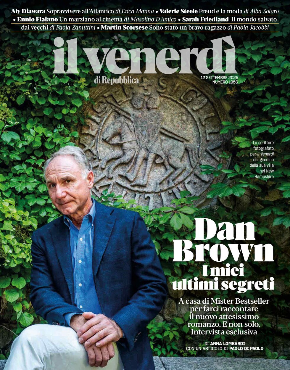 Copertina Il Venerdì di Repubblica 12/09/2025