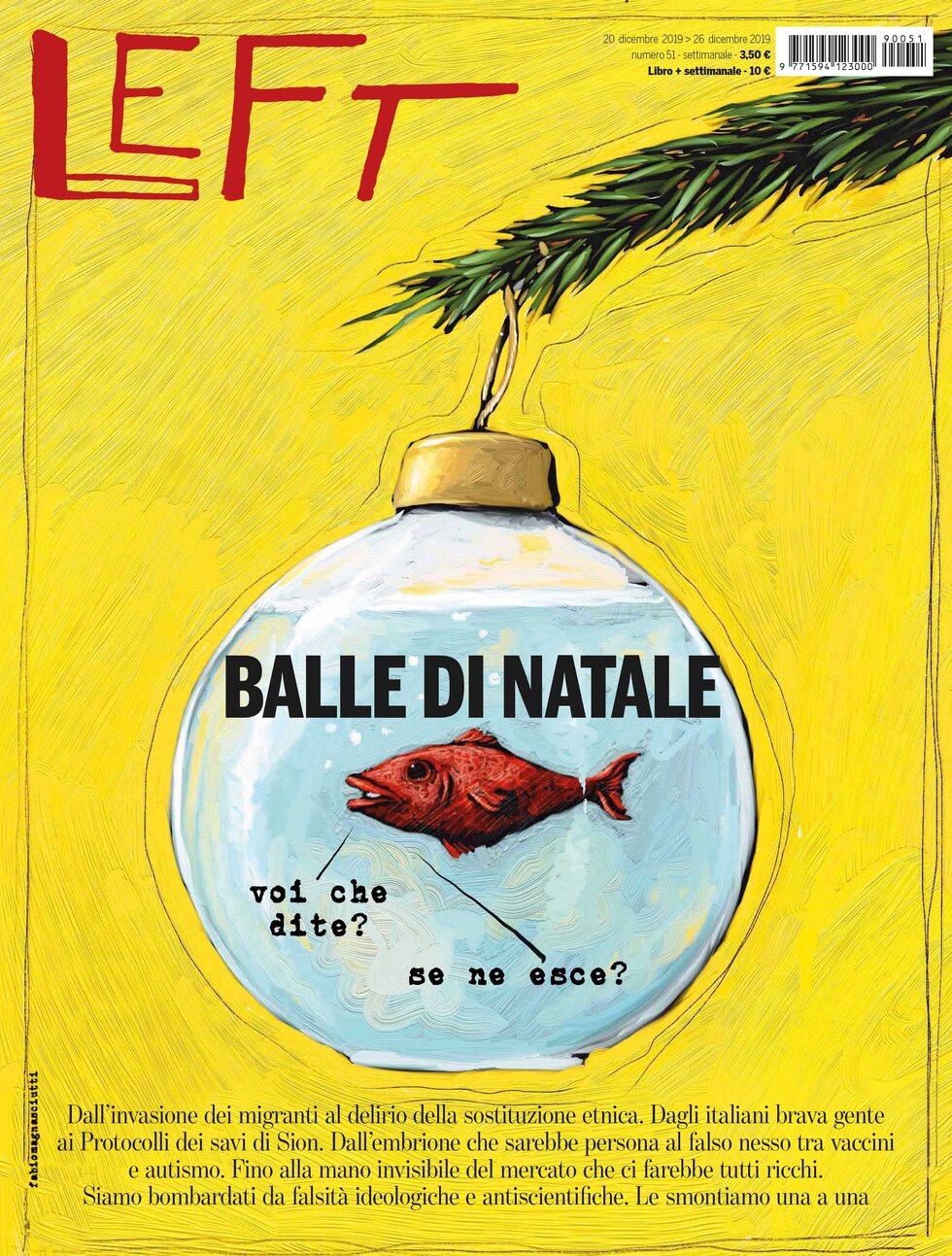 Copertina Left 12/09/2025