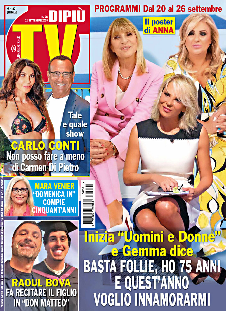 Copertina Di Più TV 16/09/2025
