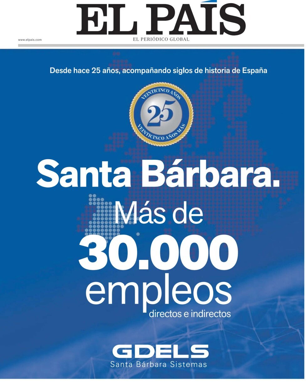 Prima Pagina El País 16/09/2025