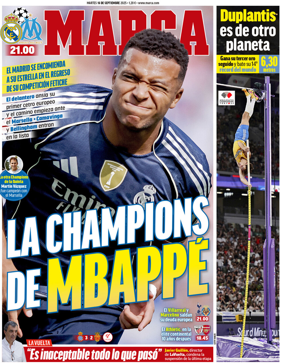 Prima Pagina Marca 16/09/2025