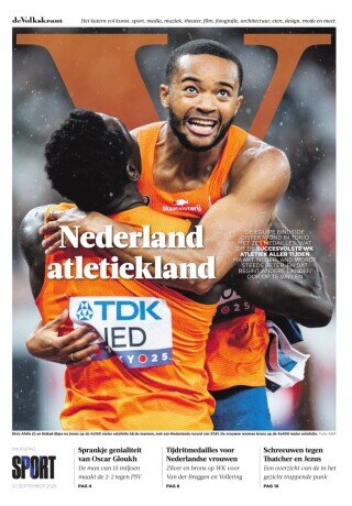 Copertina V (Volkskrant Magazine) 22/09/2025