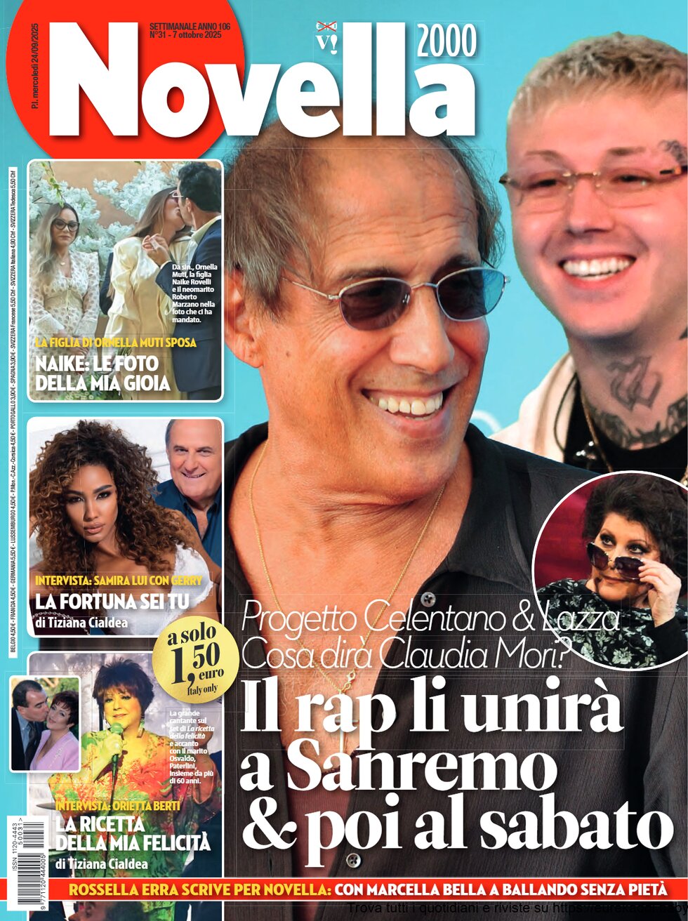 Copertina Novella 2000 26/09/2025