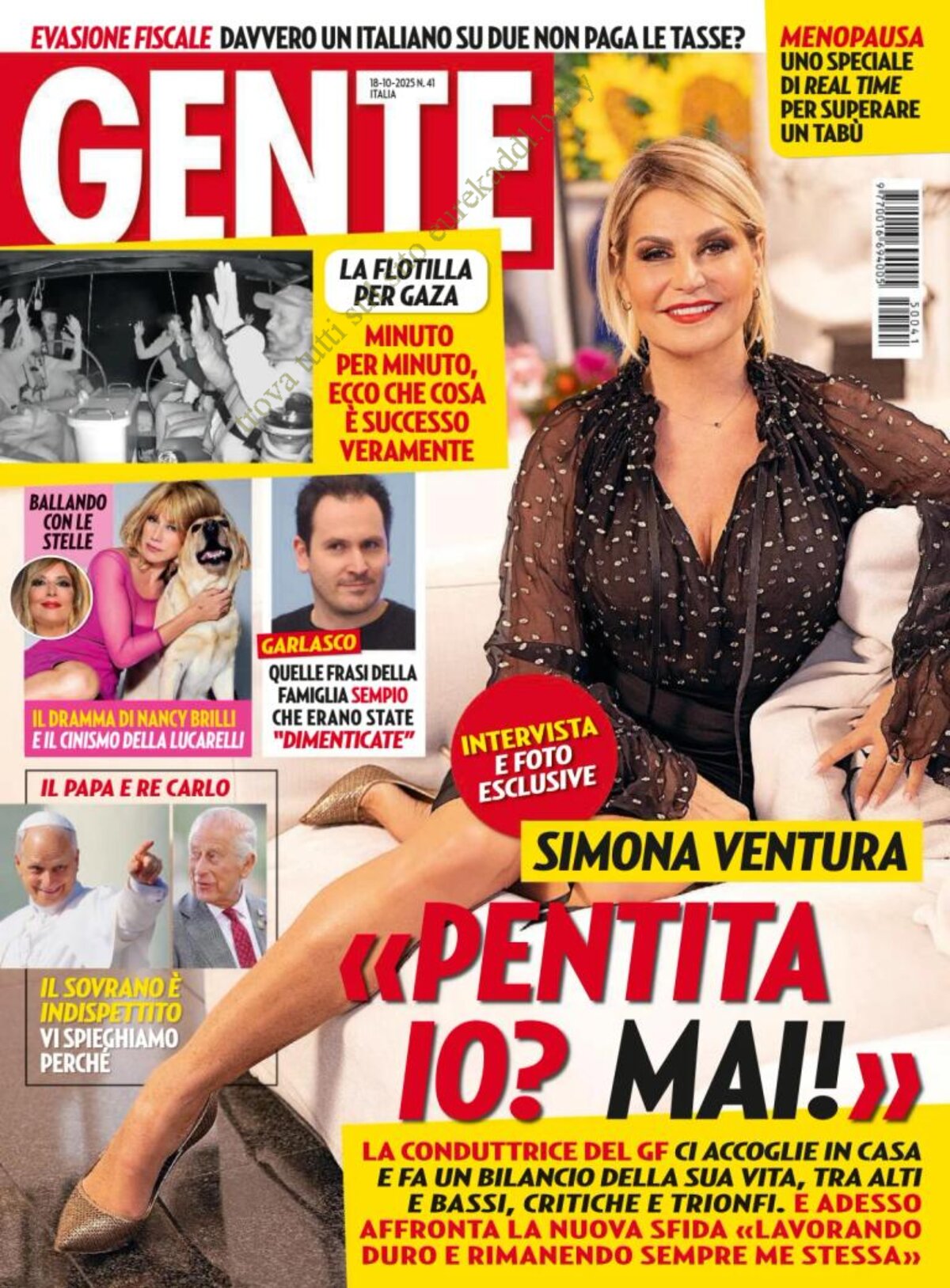 Copertina Gente 10/10/2025