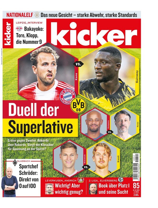 Copertina Kicker 16/10/2025
