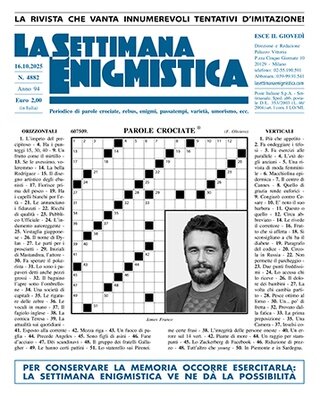 Copertina La Settimana Enigmistica 16/10/2025
