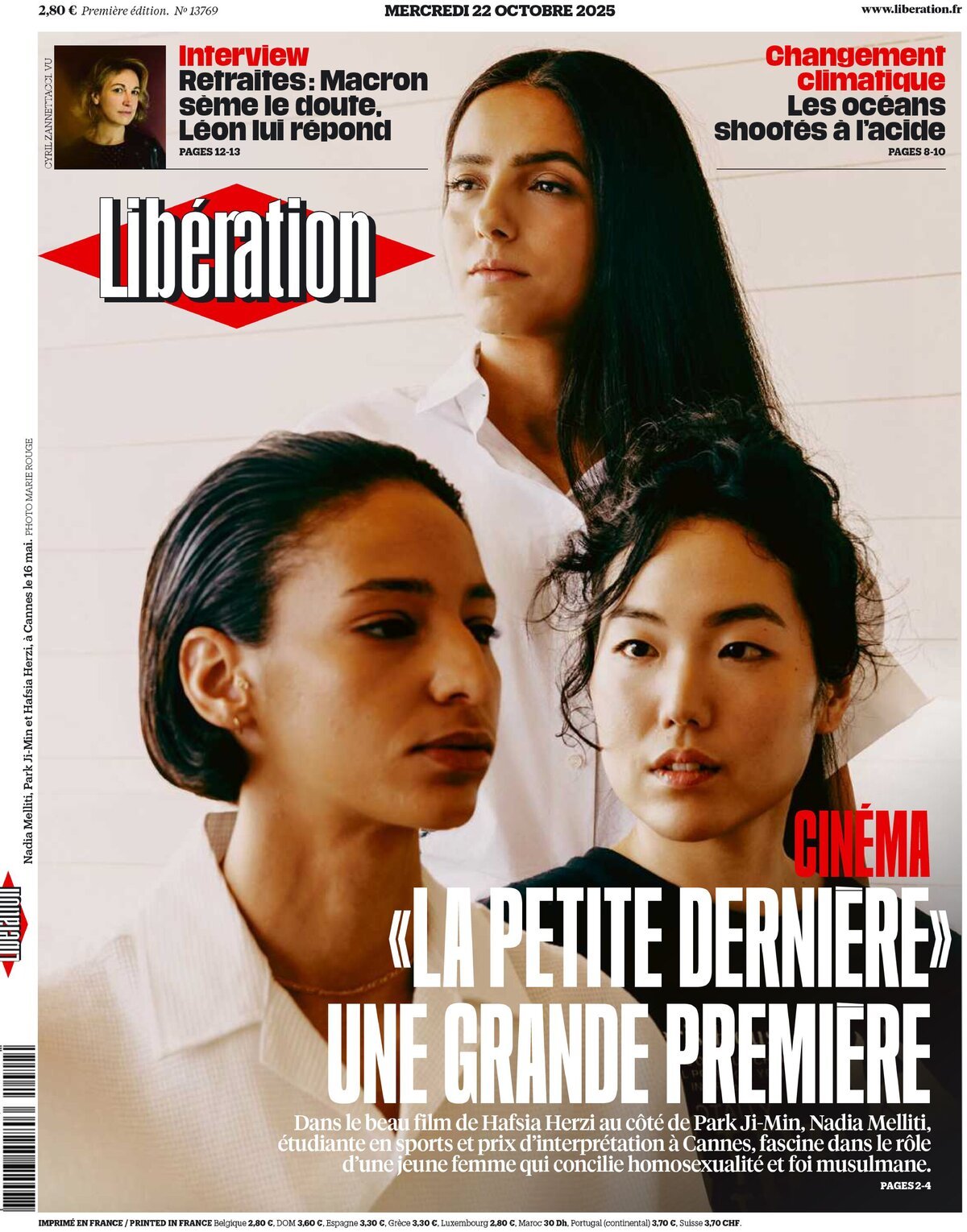 Prima Pagina Libération 22/10/2025