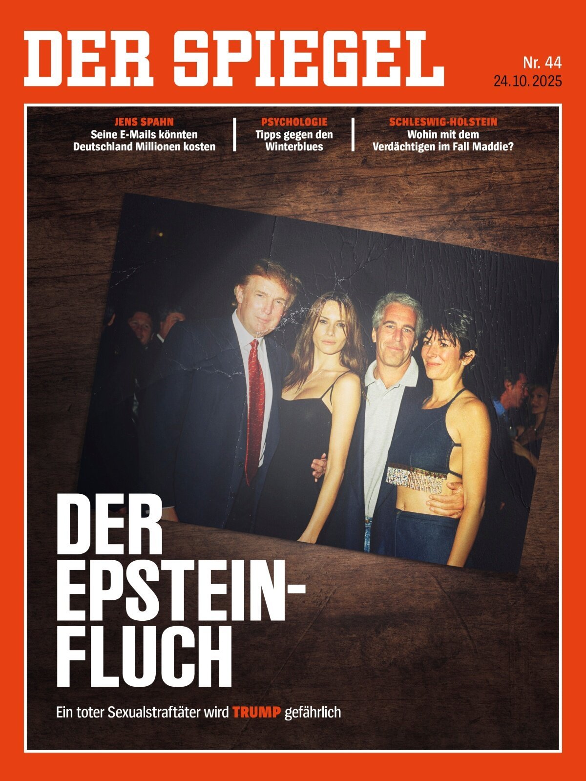 Copertina Der Spiegel 24/10/2025