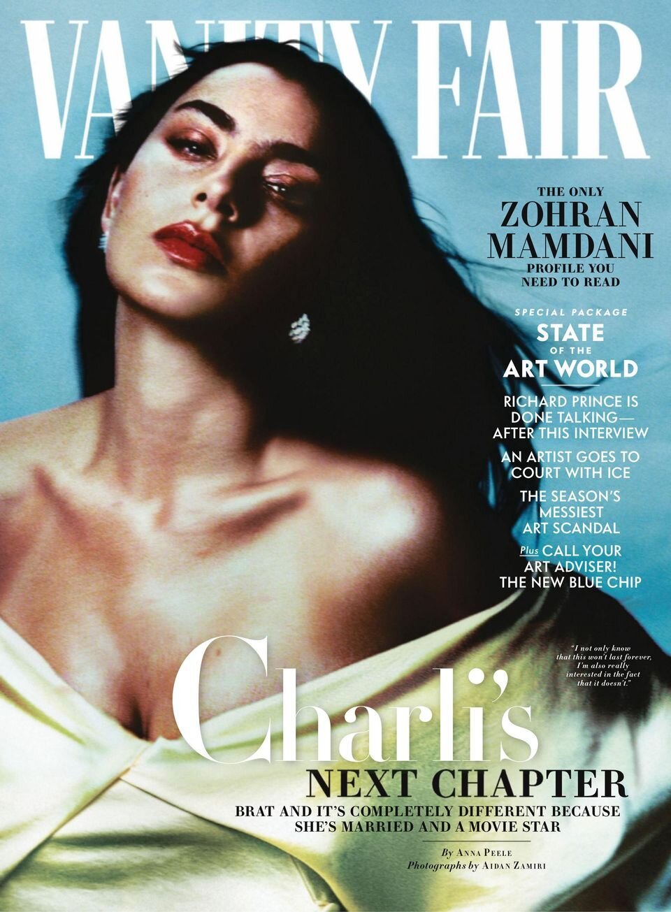 Copertina Vanity Fair (US) 10/10/2025