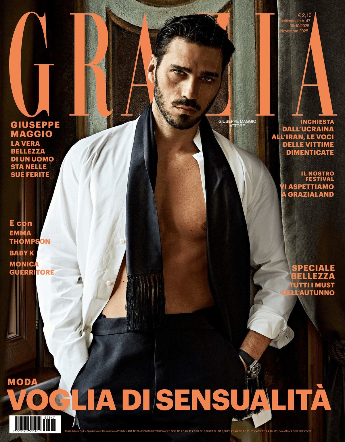 Copertina Grazia 30/10/2025