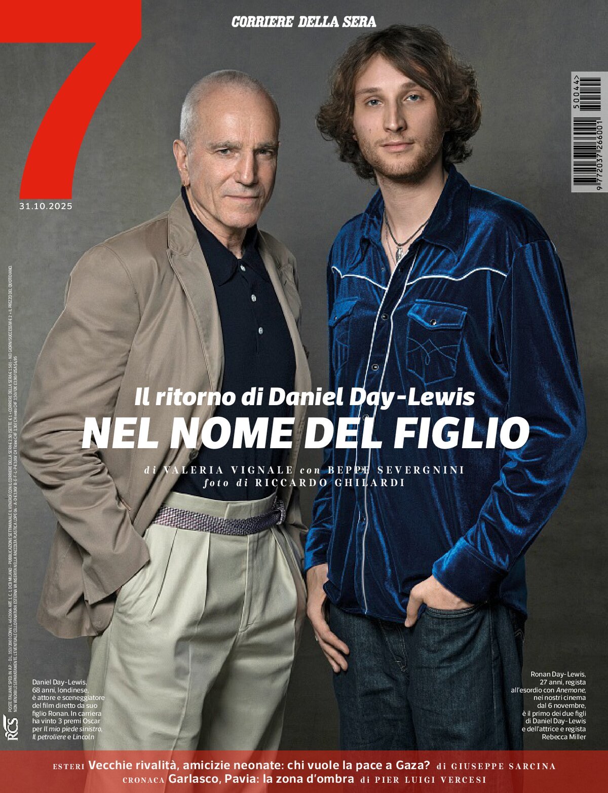 Copertina Sette (Corriere della Sera) 31/10/2025