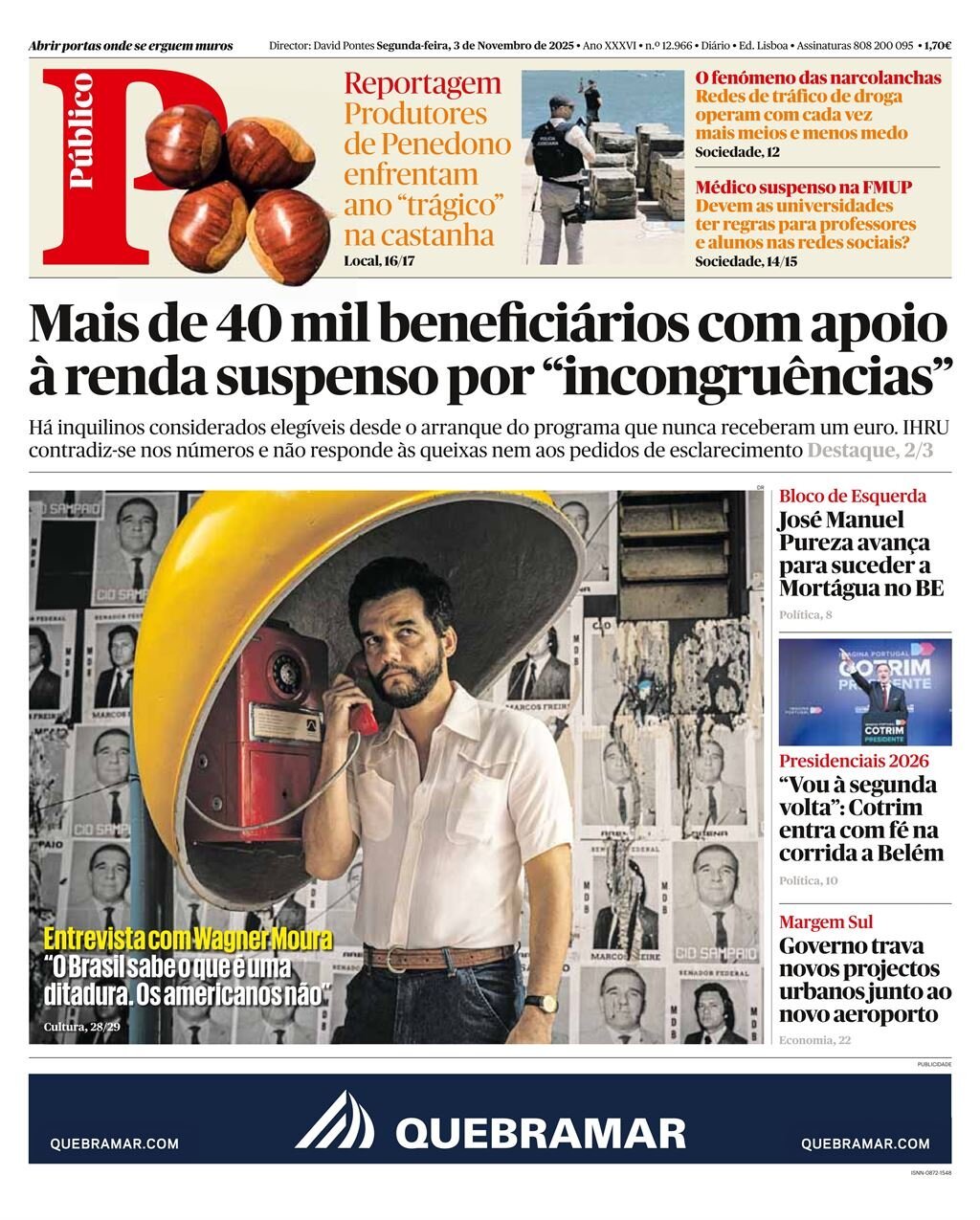 Prima Pagina Público 03/11/2025
