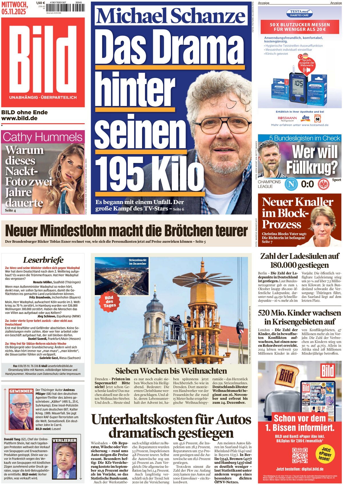 Prima Pagina Bild 05/11/2025