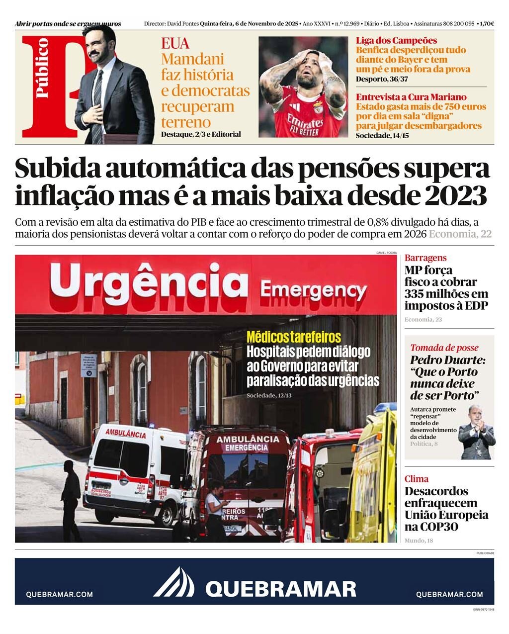 Prima Pagina Público 06/11/2025