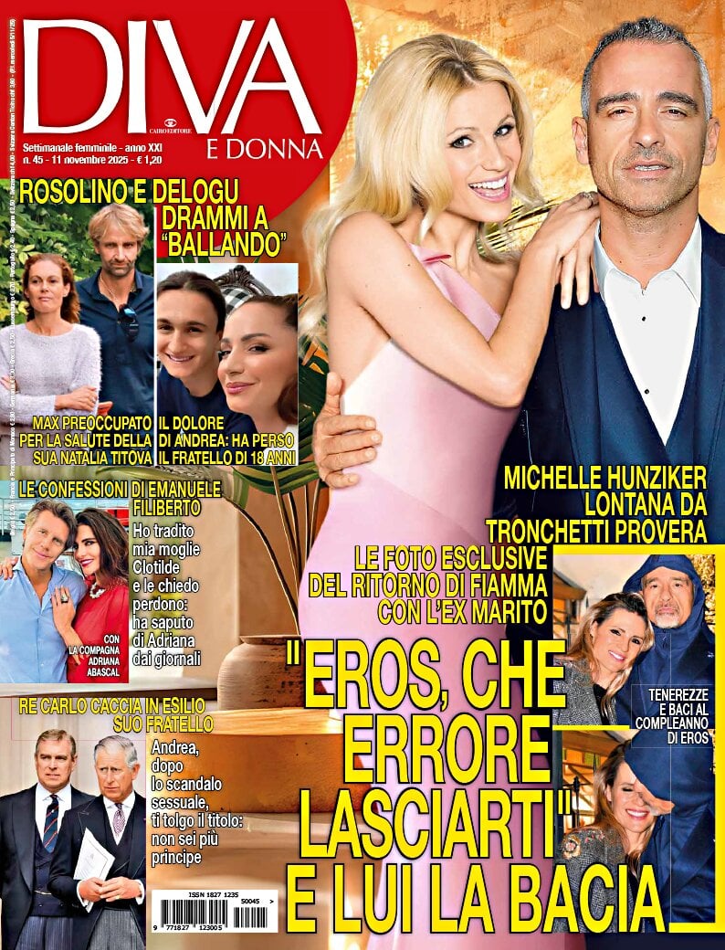 Copertina Diva e Donna 07/11/2025
