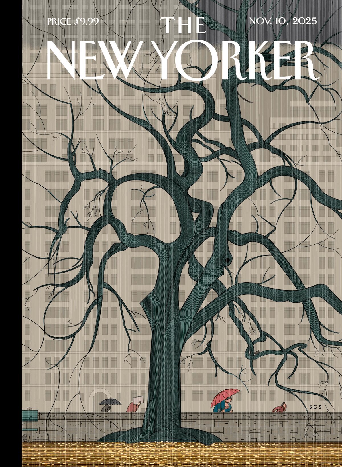 Copertina The New Yorker 10/11/2025