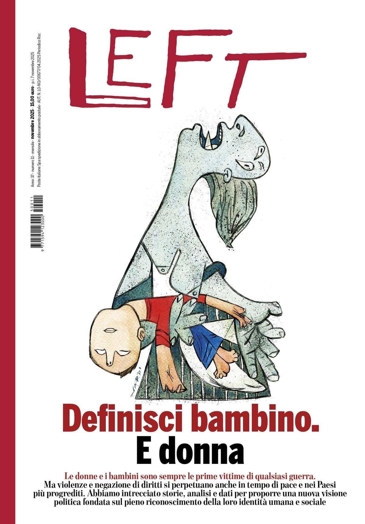 Copertina Left 11/11/2025