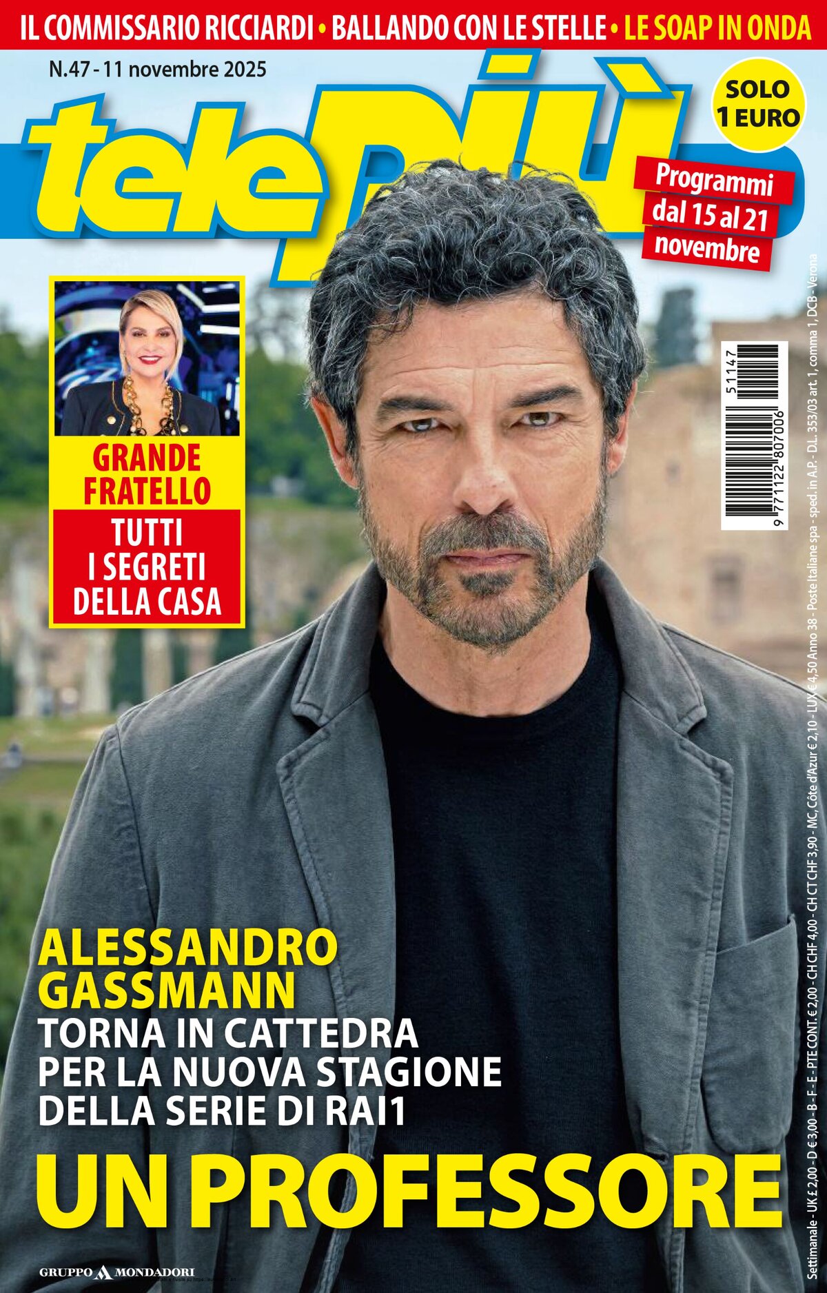 Copertina Telepiù 11/11/2025