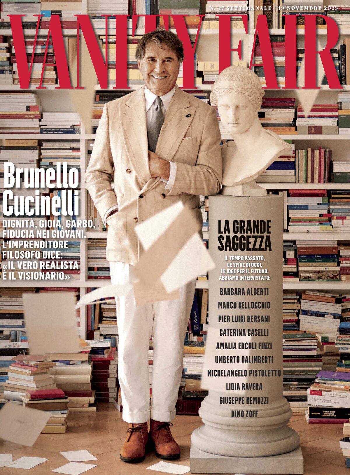 Copertina Vanity Fair (Italia) 12/11/2025