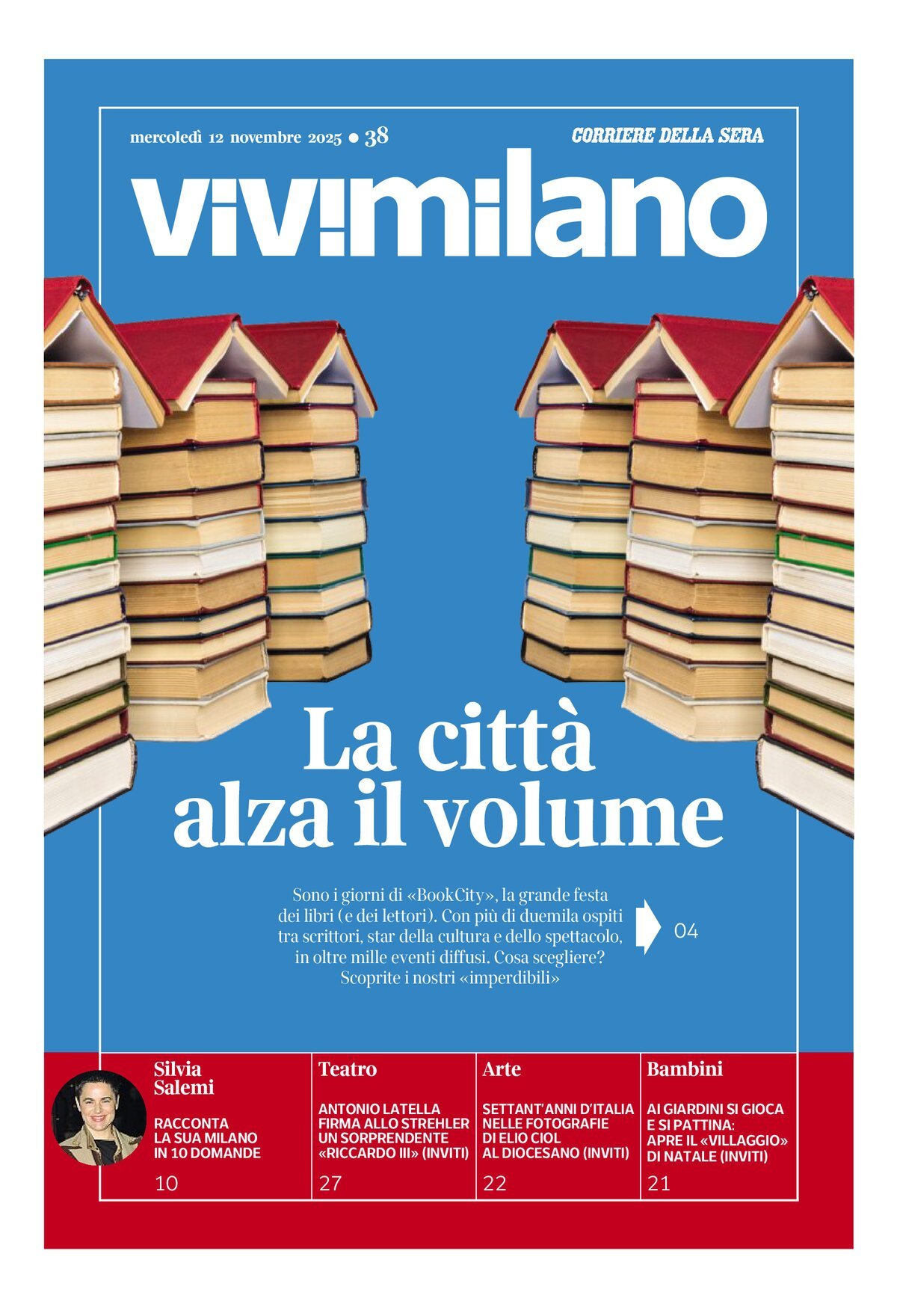 Copertina ViviMilano 12/11/2025