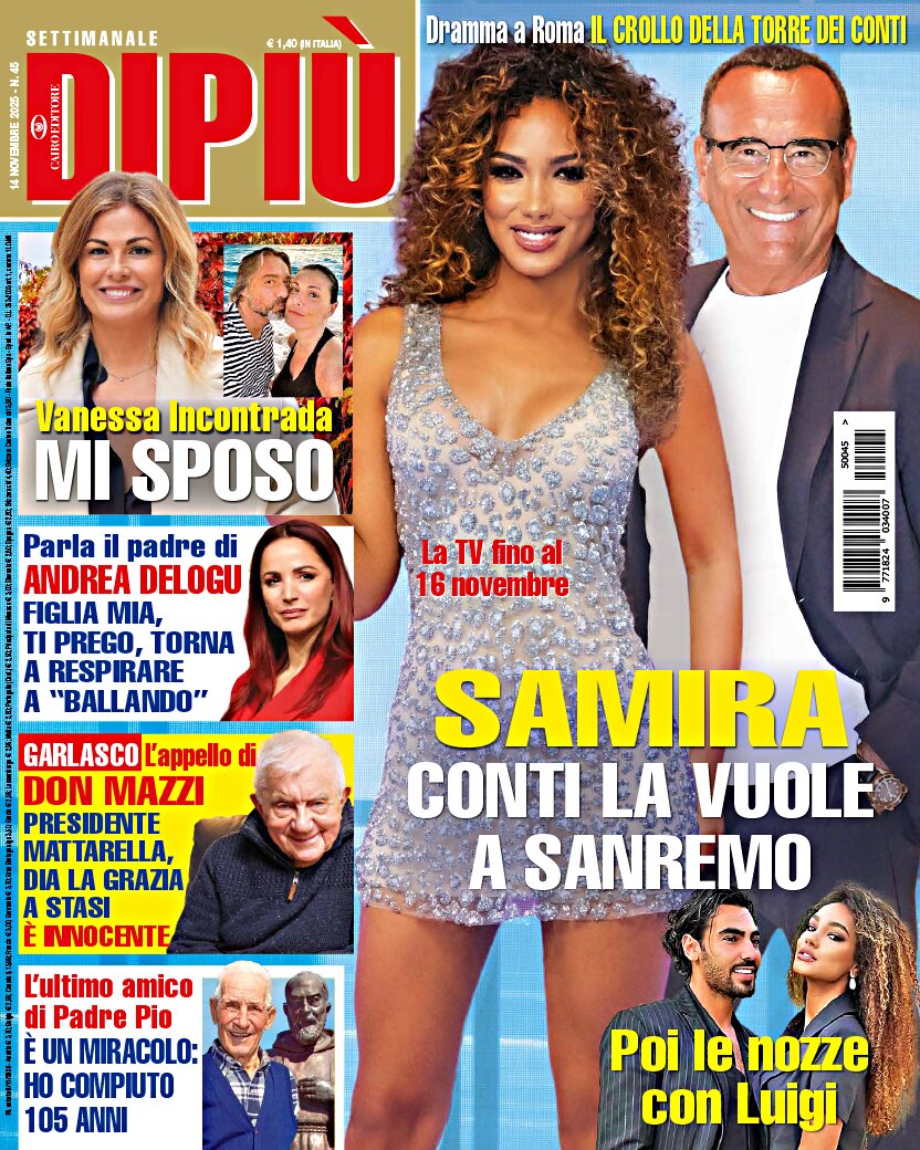 Copertina Di Più 14/11/2025