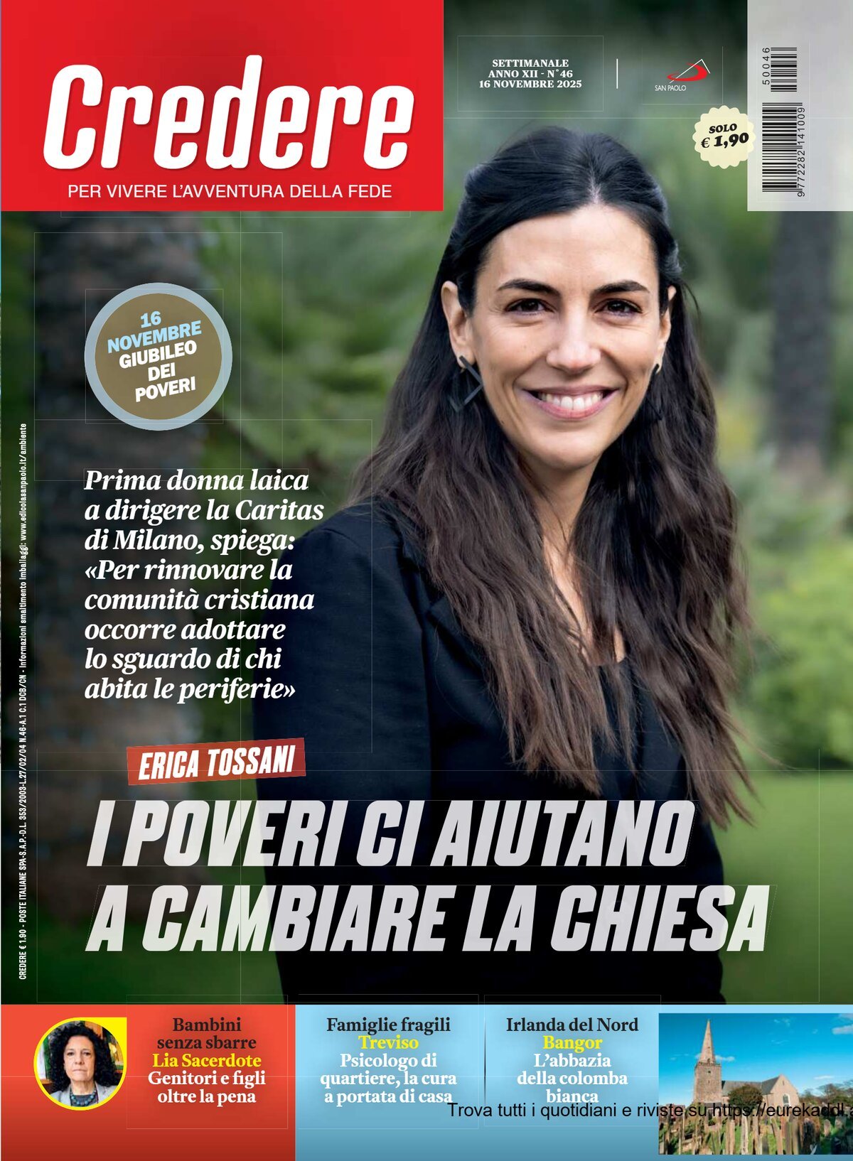 Copertina Credere 13/11/2025