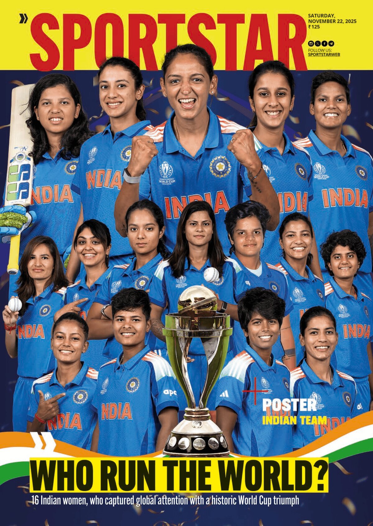 Copertina Sportstar 16/11/2025