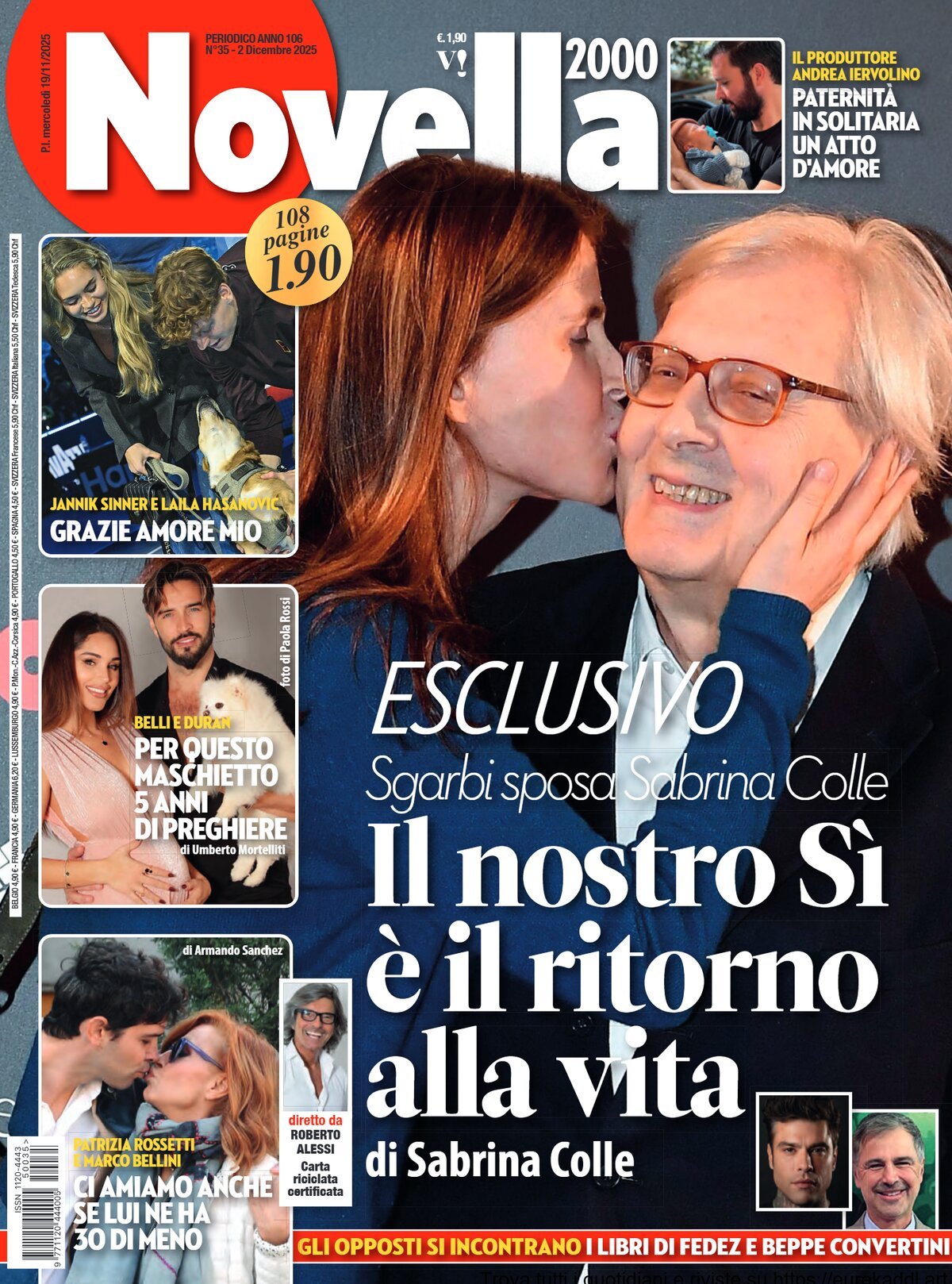 Copertina Novella 2000 20/11/2025