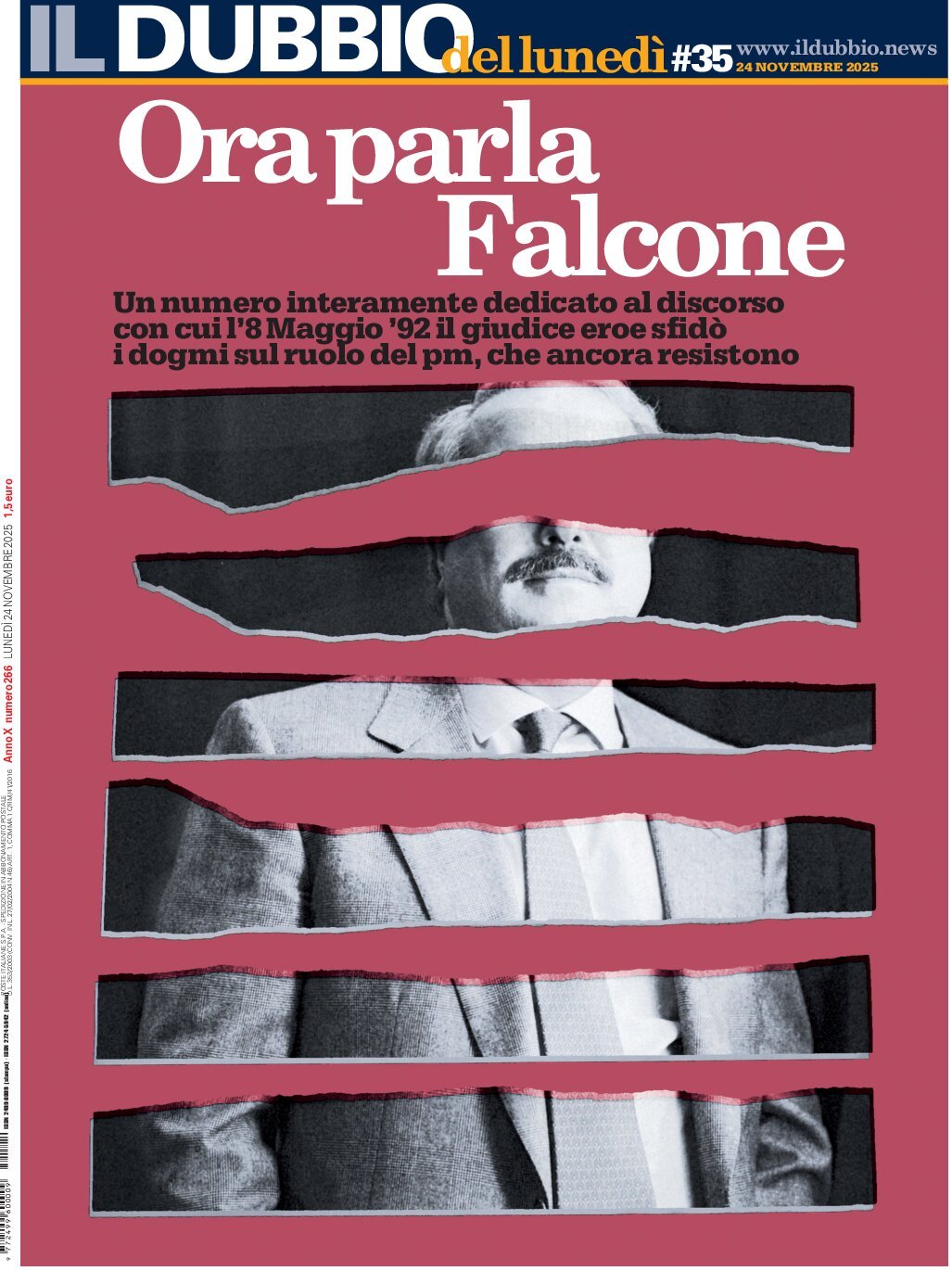 Prima Pagina Il Dubbio 24/11/2025