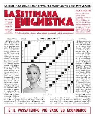 Copertina La Settimana Enigmistica 26/11/2025