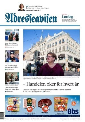 Prima Pagina Adresseavisen 29/11/2025