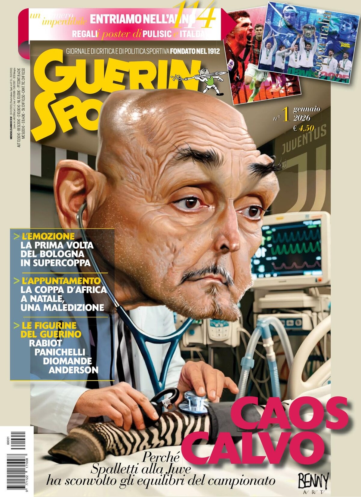 Copertina Guerin Sportivo 02/12/2025