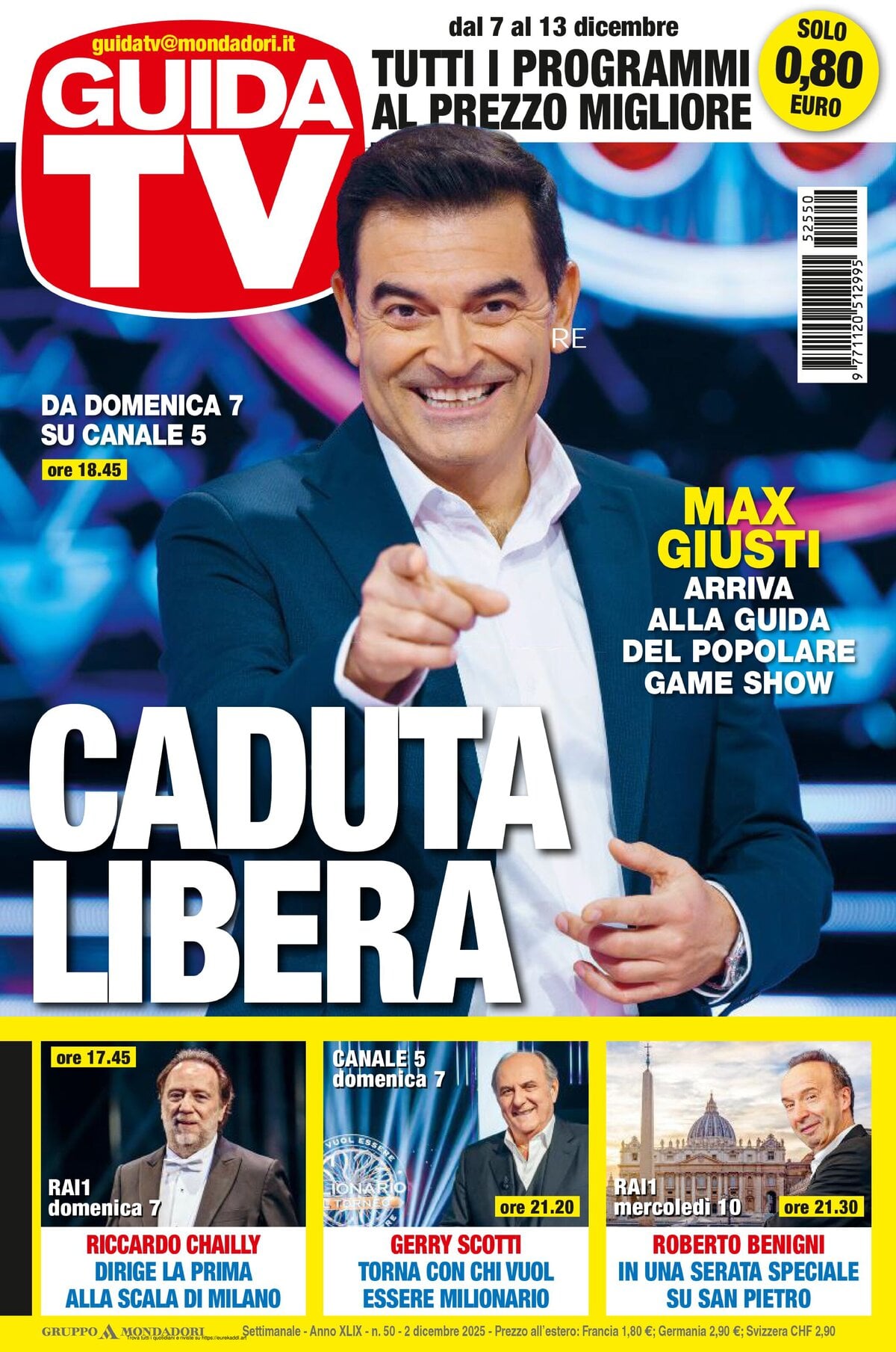 Copertina Guida TV 02/12/2025