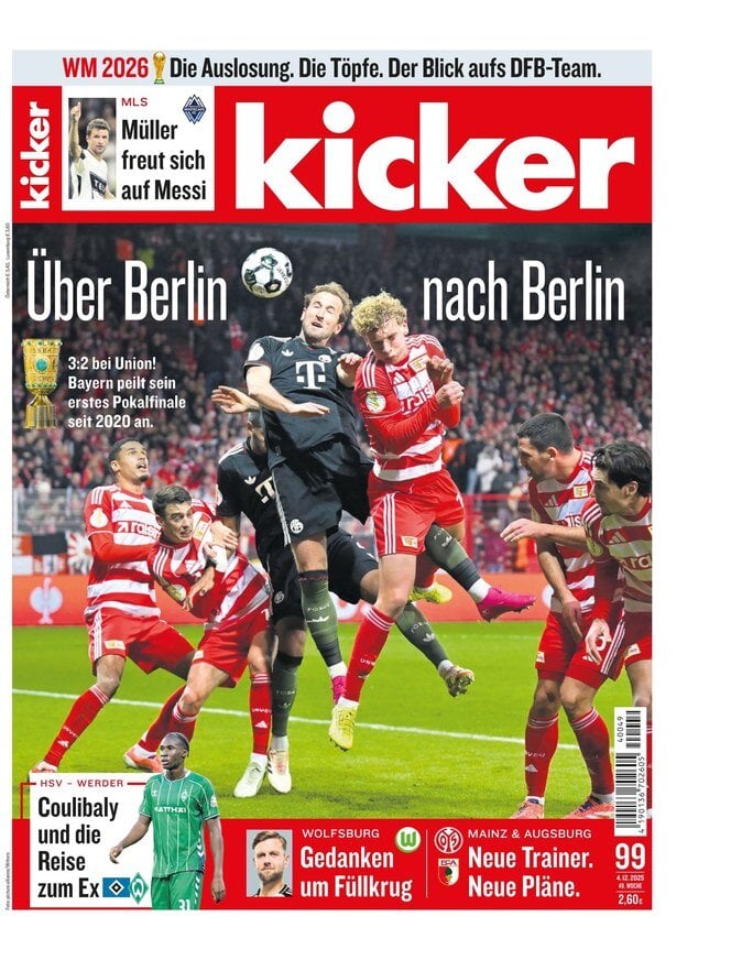 Copertina Kicker 04/12/2025