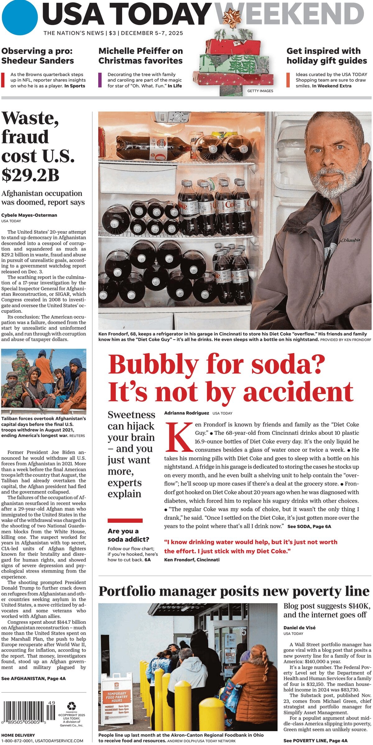 Prima Pagina USA Today 07/12/2025