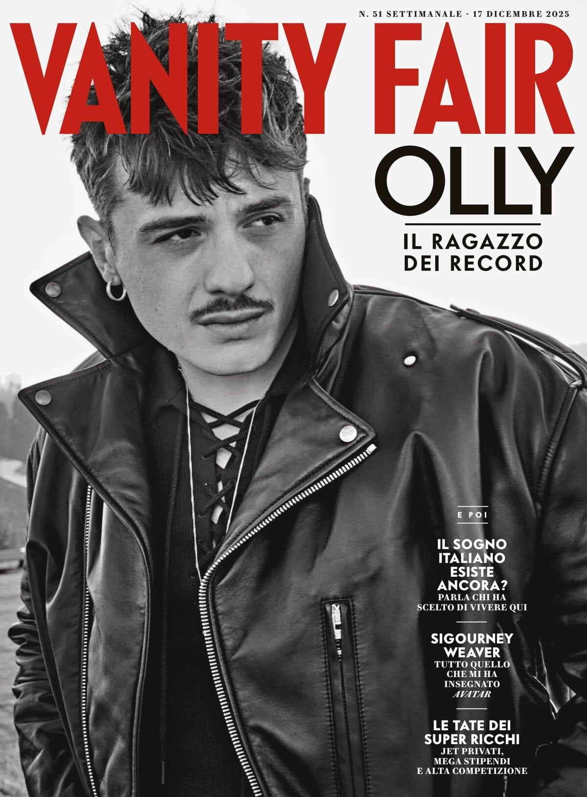 Copertina Vanity Fair (Italia) 10/12/2025