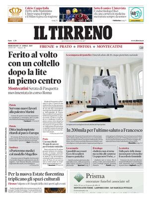 Il Tirreno (Firenze, Prato, Pistoia, Montecatini)