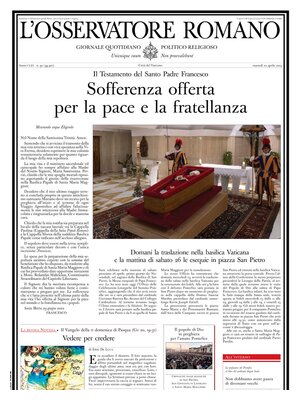 L'Osservatore Romano