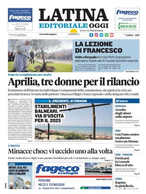 Latina Editoriale Oggi
