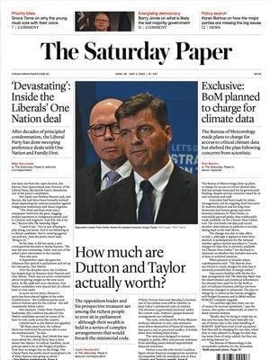 The Saturday Paper