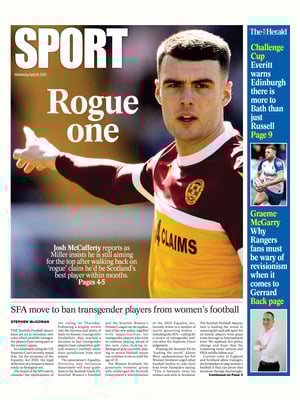The Herald SPORT (Scotland)